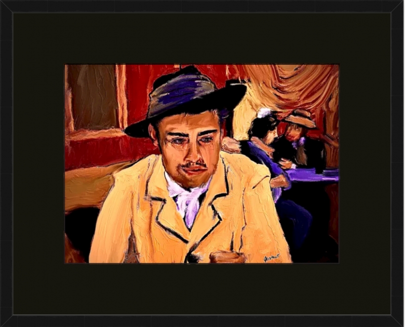 Man In Mourning by artist James Stout